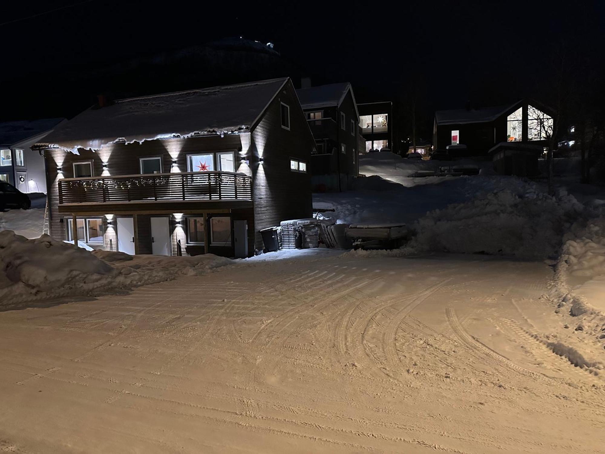 טרומסה Tromsdalen Aurora Apartments מראה חיצוני תמונה